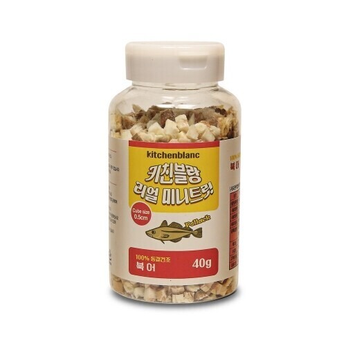 영하40도 100%동결건조 키친블랑 리얼 미니트릿 북어, 40g, 1개 - 상품 이미지