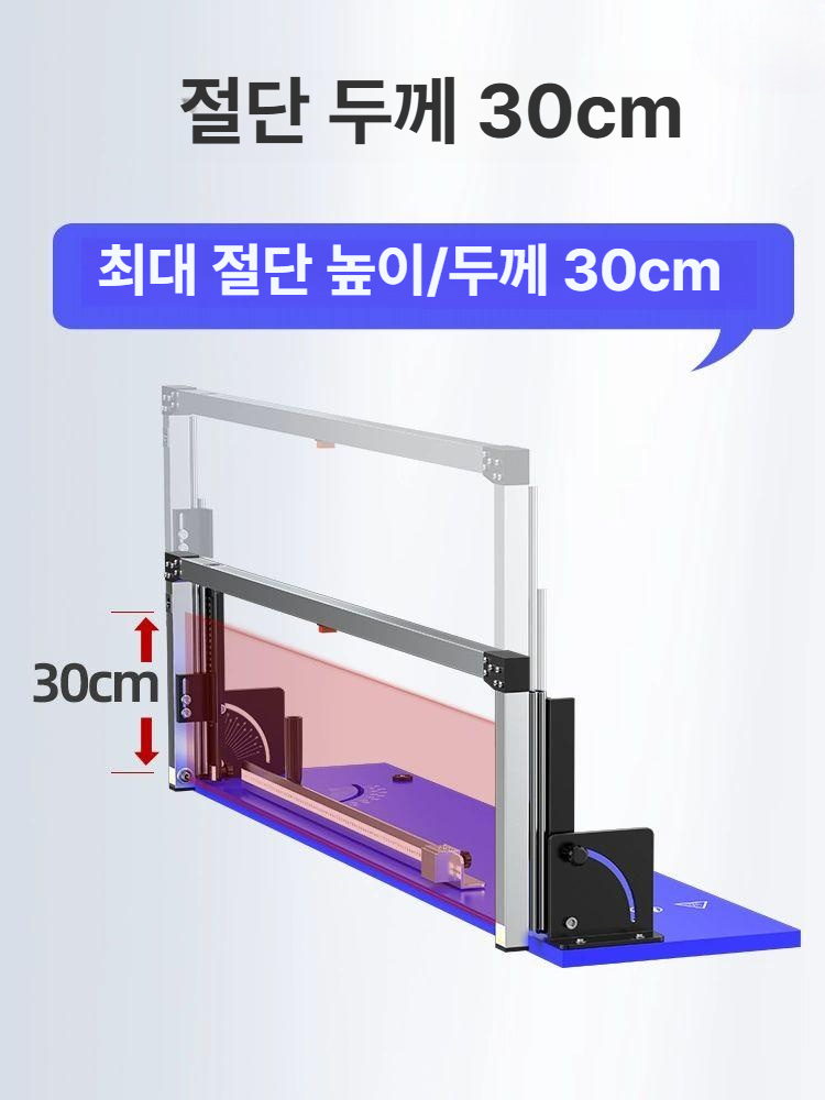 수직 열선커터기 대형 스티로폼 절단기 커팅 재단 공장 발포 - 상품 이미지