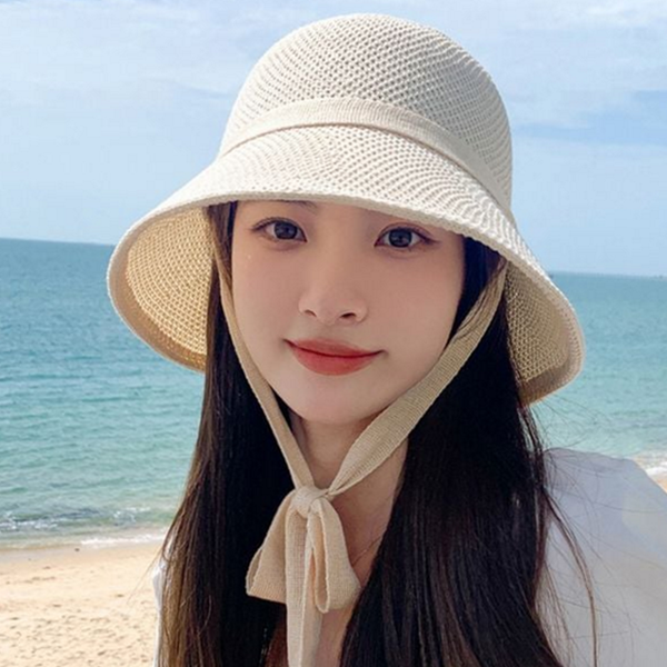 데일리버킷 여성 벙거지 모자 바캉스 여름 모자 휴가 패턴 - 상품 이미지
