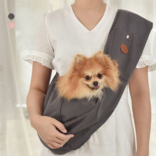 외출용 강아지 슬링백 캐리어 반려동물 이동가방 강아지산책 고양이 소형견 안는가방 - 상품 이미지