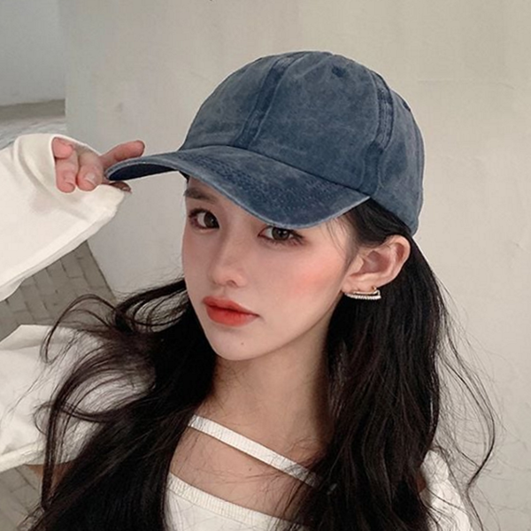 데일리 남녀공용 볼캡 캐주얼 빈티지 볼캡 남성 여성 - 상품 이미지