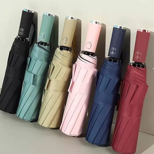 초경량 자동 3단 우산 자외선 암막 코팅 우산 원터치 접이식 - 상품 이미지