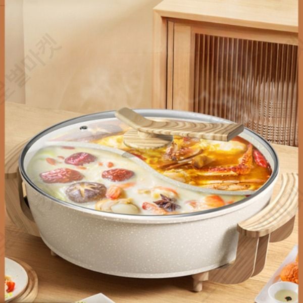 3단 멀티쿠커 다기능 3구 기숙사 원룸 캠핑 휴대용 - 상세 이미지 3