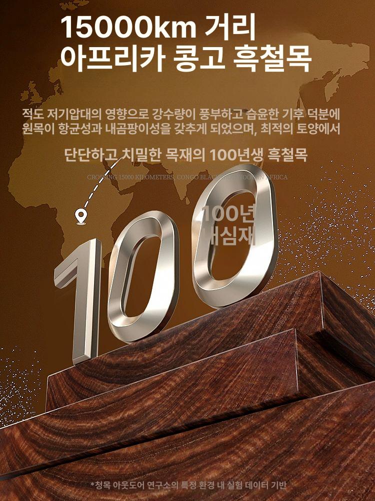 대형 나무도마 원형 통판 횟집 업소용 수산 정육점 두꺼운 원목도마 - 상세 이미지 3