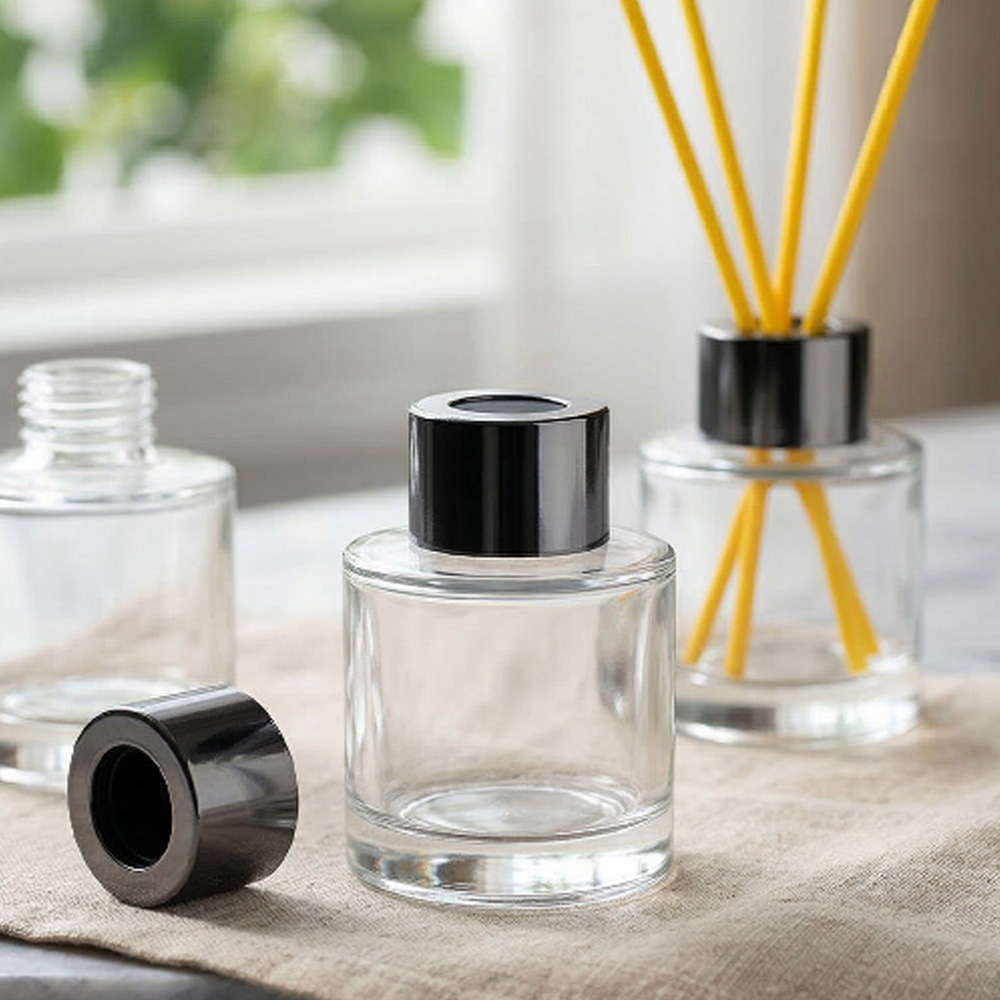 디퓨저 용기 리드스틱 세트 조말x투명 50ml 유리병 스티커포함 DIY - 상세 이미지 2