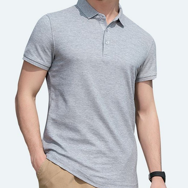 기본 카라 티셔츠 쿨링 남성 여름 티셔츠 캐주얼 데일리 - 상품 이미지