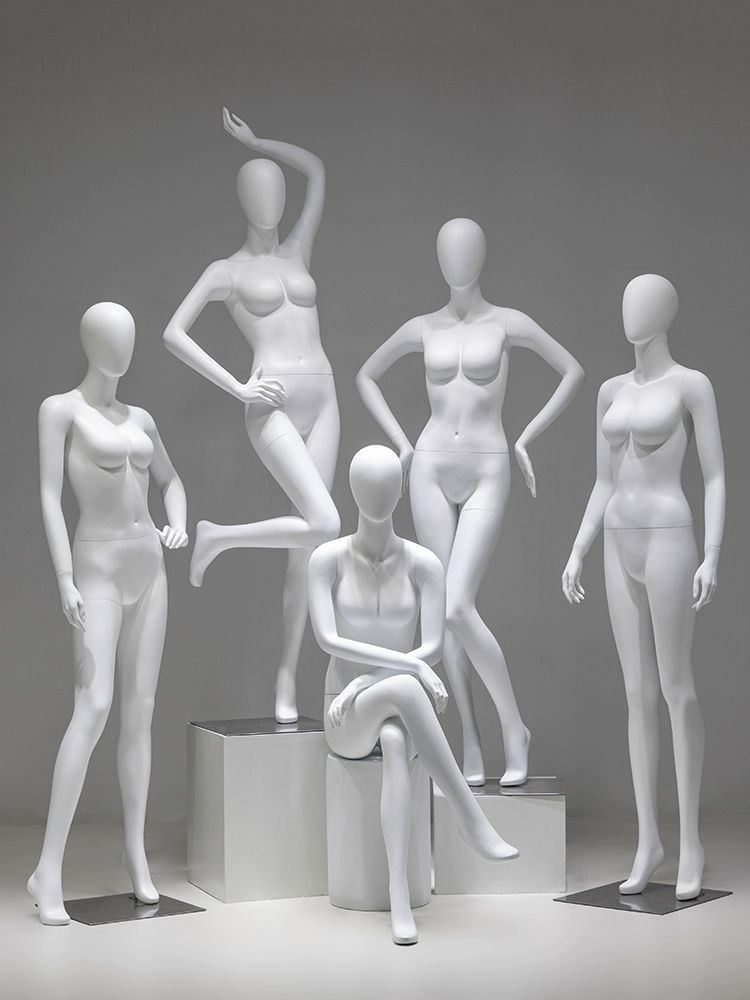 전신 마네킹 여성 바디 의류매장 모델 촬영용 옷가게 디스플레이 토르소 - 상품 이미지