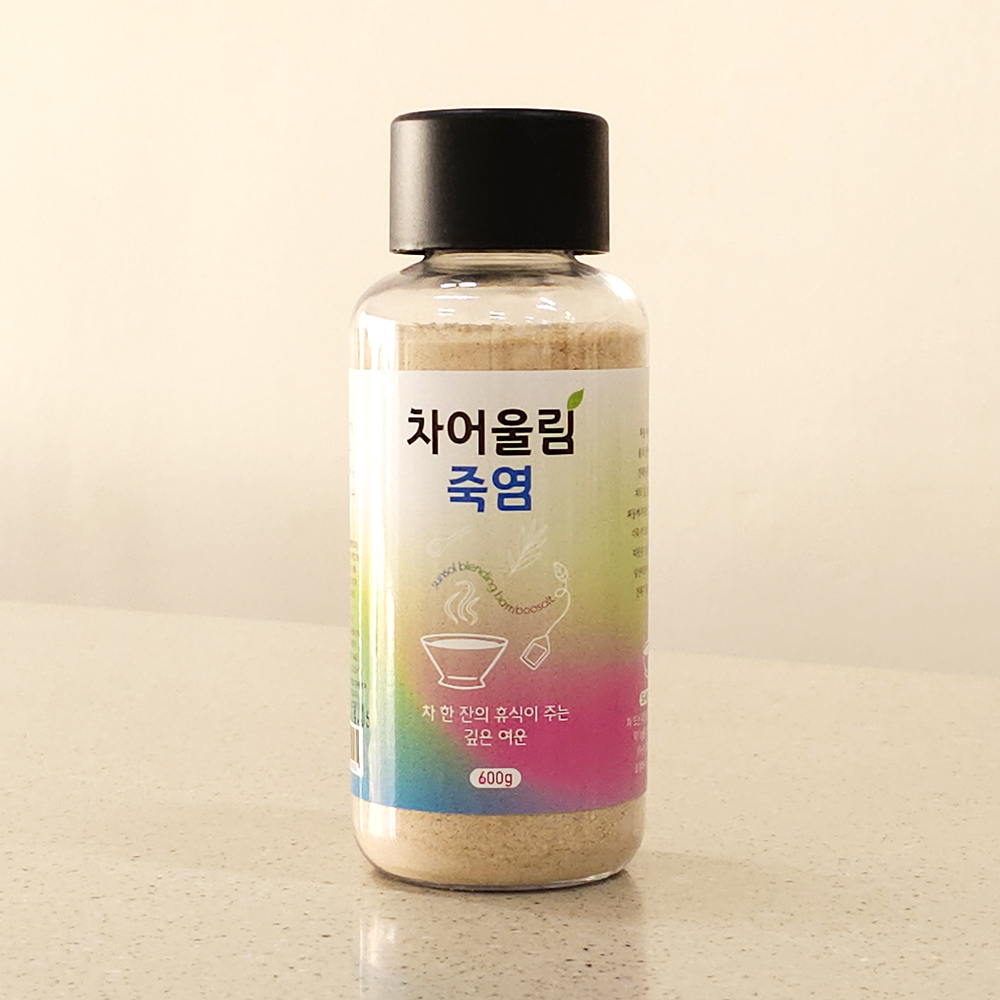 차와 함께 즐기는 차어울림죽염 대용량 600g, 1개 - 상품 이미지