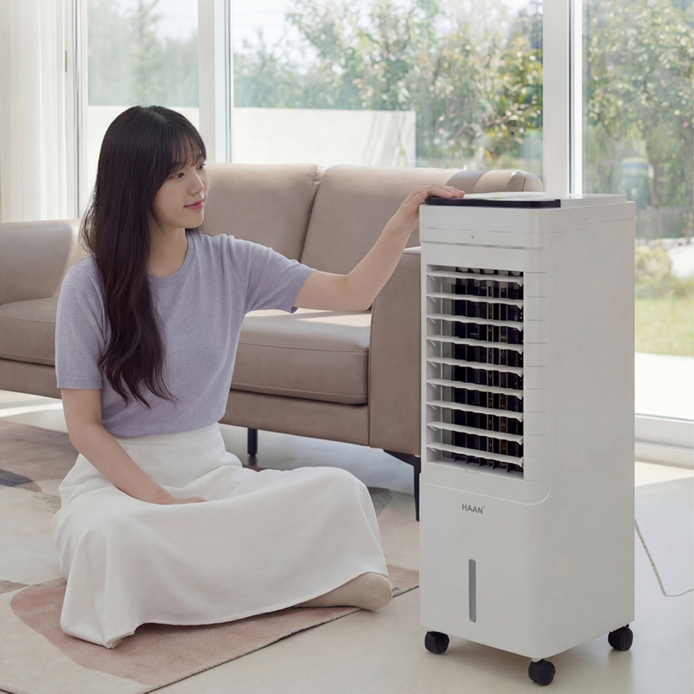 한경희 7L 대용량 냉풍기 리모컨 에어쿨러 저소음 이동식 냉풍기 이미지 7
