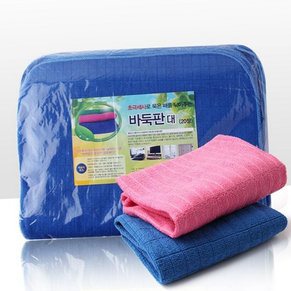 다용도 초극세사 행주 극세사 바둑판 행주 주방 키친 대형 - 상품 이미지