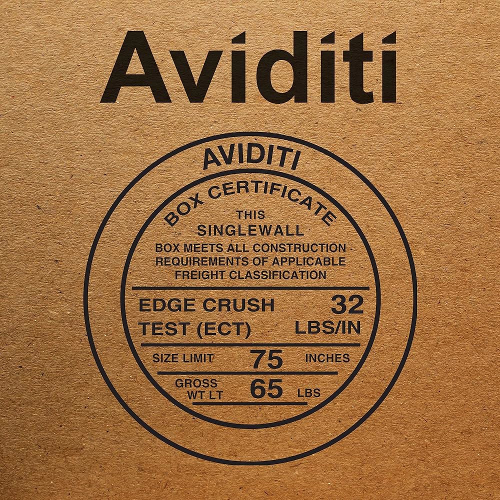Aviditi 6620 높이 골판지 상자, 길이 배송, 너비 포장 크래프트, 및 x 50.8cm(20인치), 15.2cm(6인치) 이동용(25팩) - 상세 이미지 3