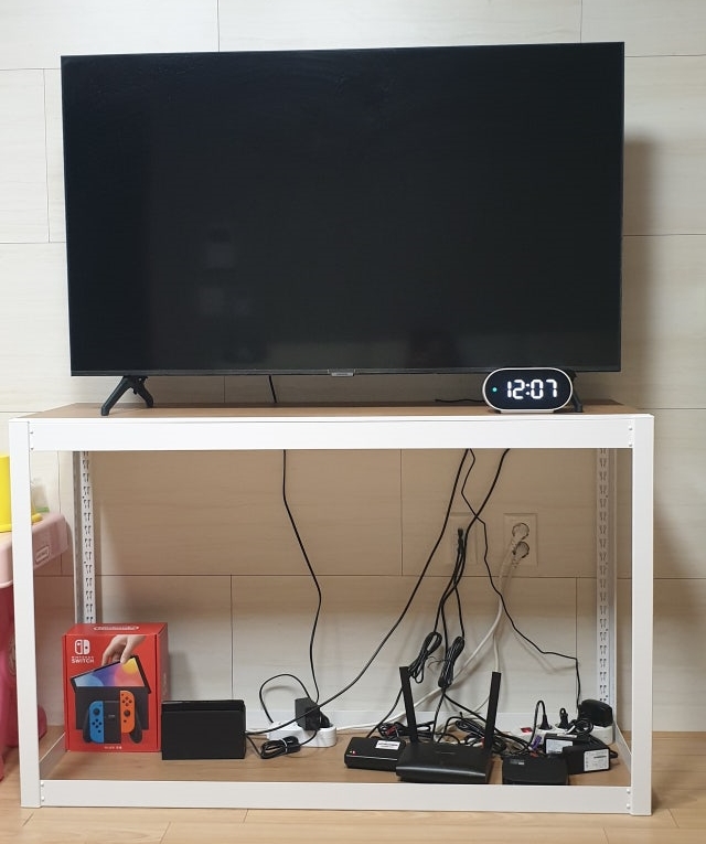 2단 TV 거실장 다이 800 400 600 mm 미리 거실 원목 높은 거실장 가로 깊이 폭 세로 넓이 너비 80 40 300 500 700 900 1000 1100 1200 후기 - 상세 이미지 3