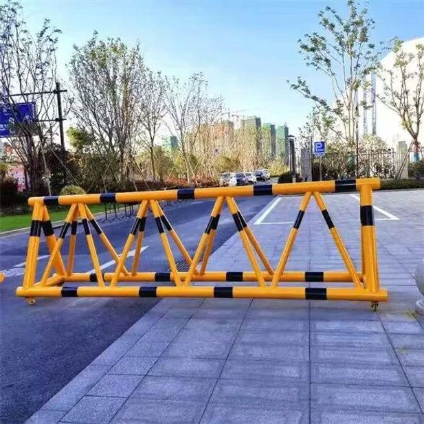 이동식 바리케이트 검문소 출입금지 공사장 안전펜스 차단 - 상세 이미지 5