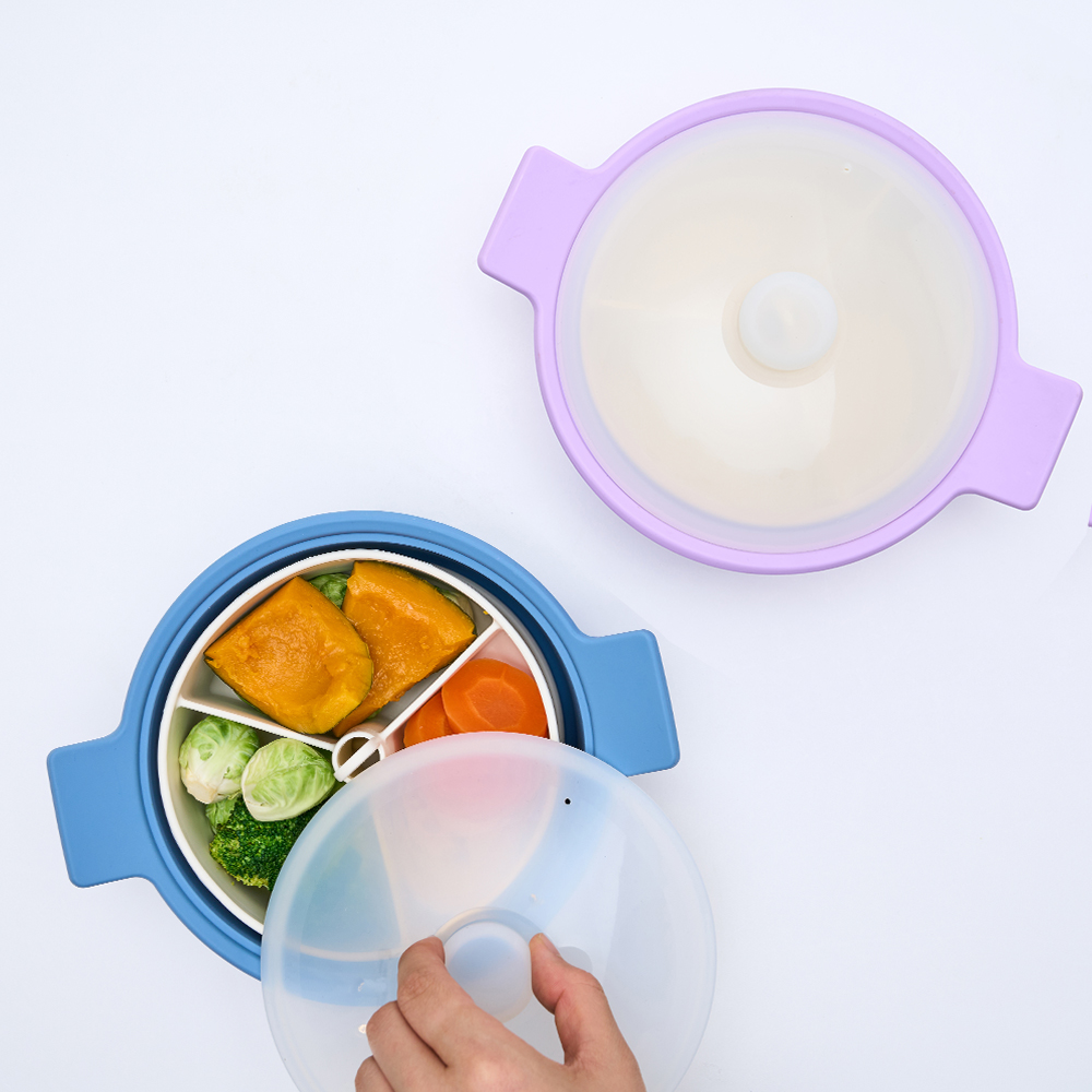 에지리 실리콘 전자레인지 계란찜 찜기 라면 용기 칸막이 - 상세 이미지 2