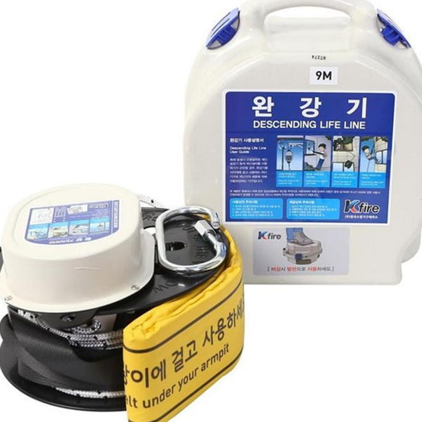 휴대용 훈련용 완강기 소방 화재 대피 대피용 완강기 - 상품 이미지