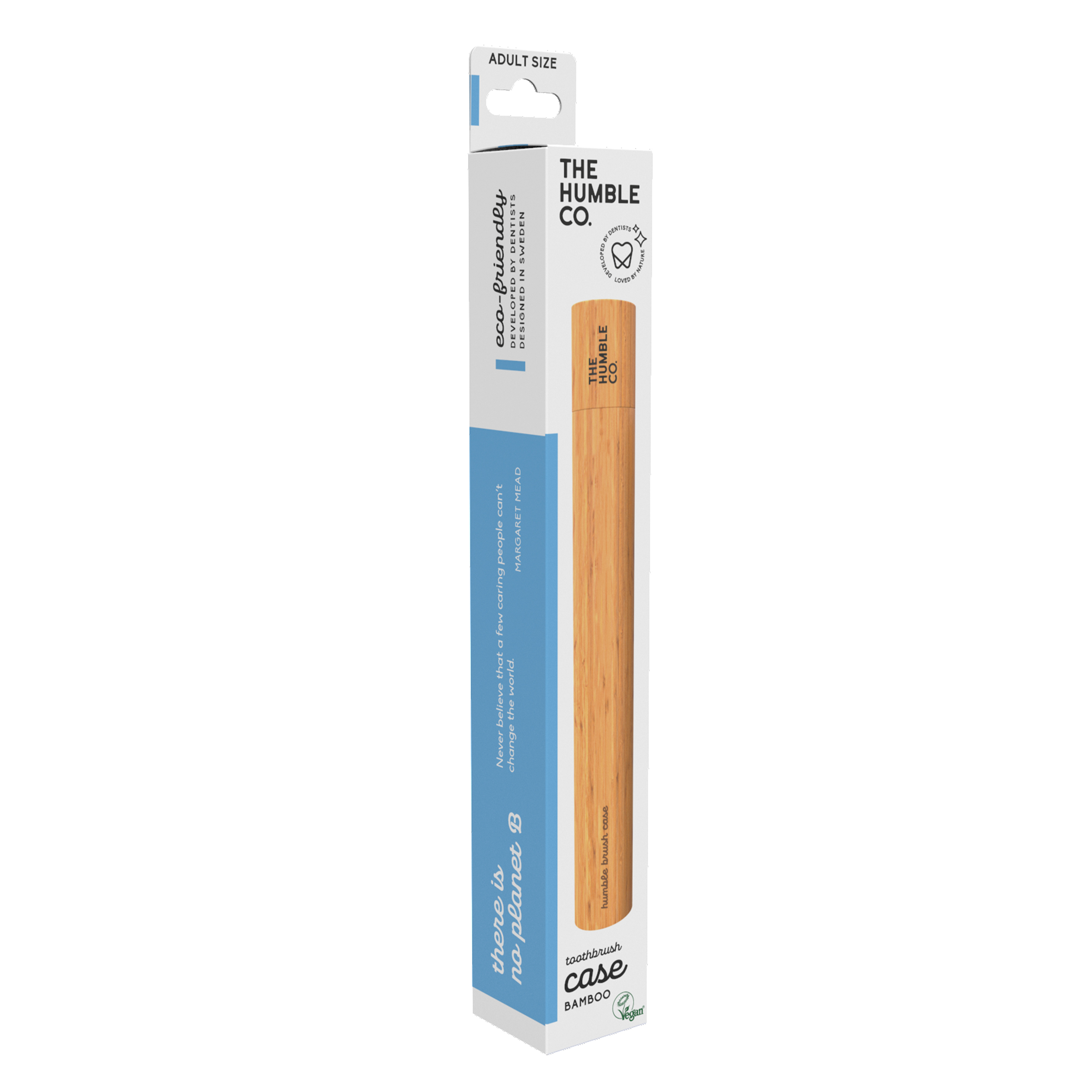 [더험블코] Humble Brush Bamboo Case 휴대용 칫솔케이스 대나무 - 상품 이미지