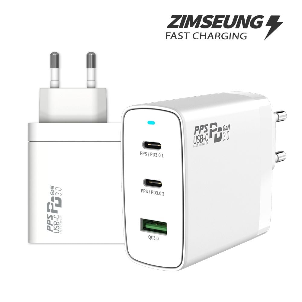 GaN 100W 멀티 3포트 USB C타입 PD PPS 초고속 충전기 - 상품 이미지