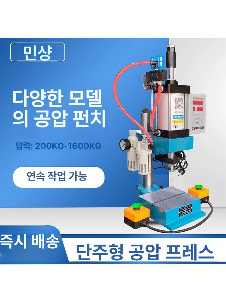 탁상용 유압프레스 소형 펀칭기 압력 리프트 베어링 프레싱 분리 장비 전기 - 상세 이미지 4