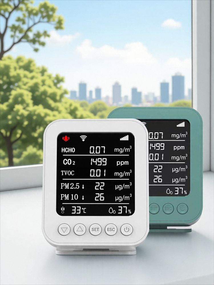 스마트 측정기 공기질 미세먼지 대기질 모니터링 센서 테스터 - 상세 이미지 5