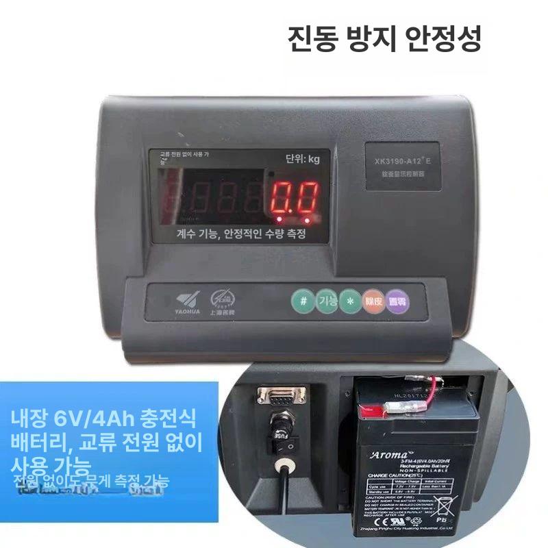 산업용 계근대 대형 톤백 중량저울 물류 바닥 화물 측정 스케일 - 상세 이미지 5