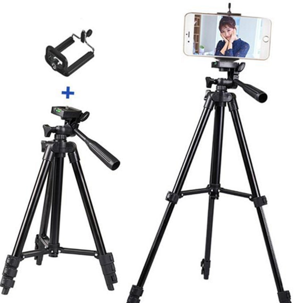 블루투스 스마트폰 삼각대 휴대용 카메라 삼각대 촬영용 유튜브 스탠드 - 상품 이미지