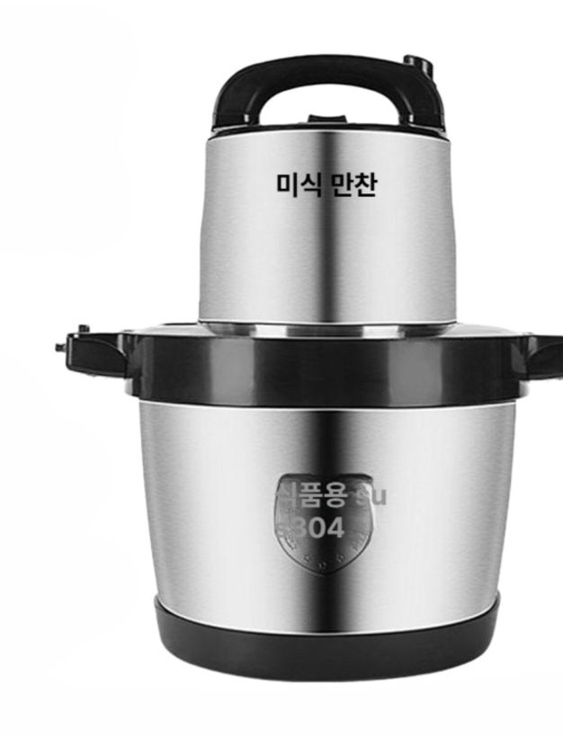 6L 1000w 분쇄 믹서 푸드프로세서 업소용 스파이럴 야채 모터 고기분쇄기 고추 영업용 - 상품 이미지