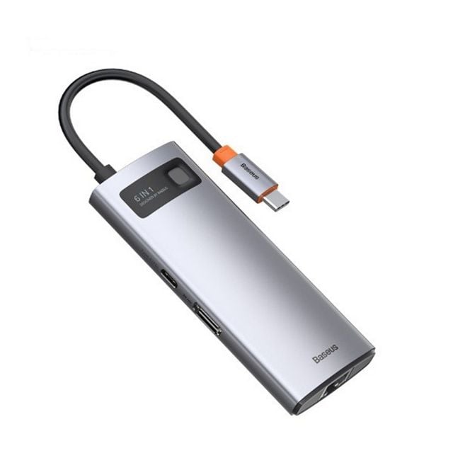 6IN1 C타입 멀티허브 도킹스테이션 CAHUB-CW0G - 상품 이미지