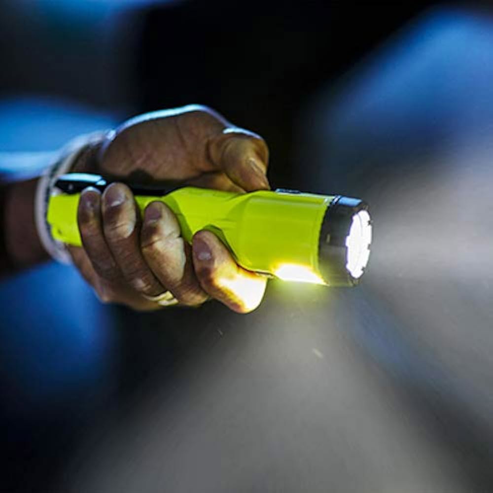 Streamlight 68751 듀얼리 3AA 140루멘 본질적으로 안전한 산업용 손전등, 배터리 없음/홍수 포함, 노란색 - 상세 이미지 2