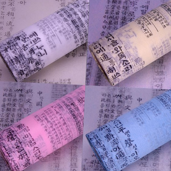 특별 부직포 포장지 아트 롤 포장지 플라워 선물 한지 전통 - 상품 이미지