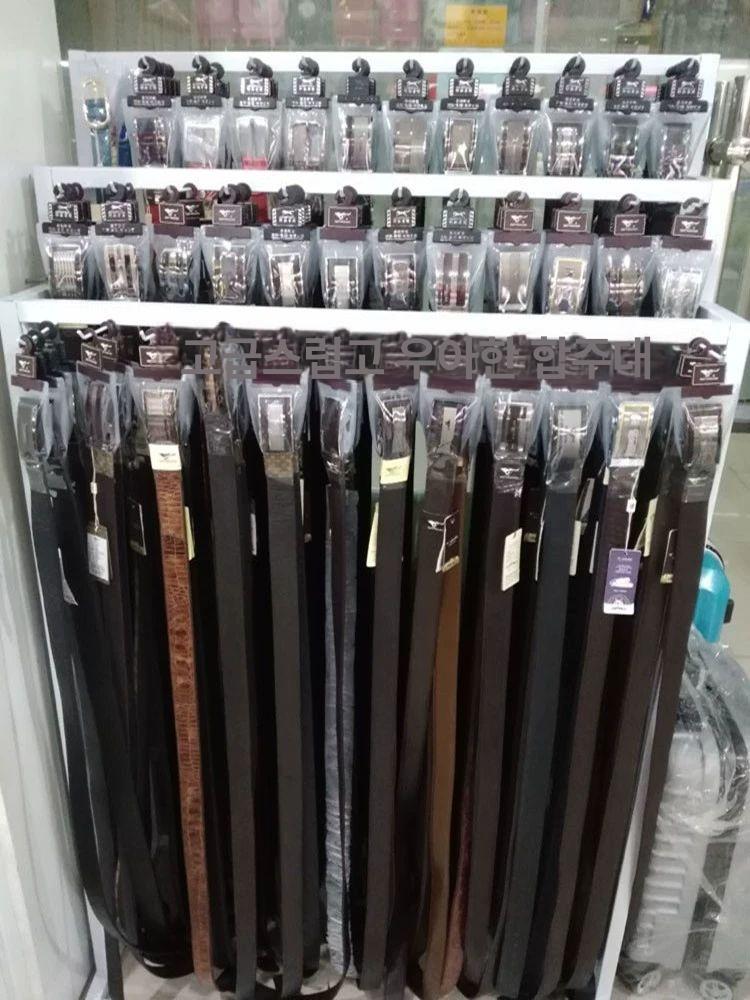 스카프 거치대 매장 진열대 허리띠 행거 벨트걸이 머플러 정리용품 다용도 원형 랙 - 상세 이미지 4