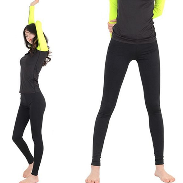 트레이닝 요가 레깅스 필라테스 여성 요가 레깅스 스포츠 헬스 무지 - 상품 이미지