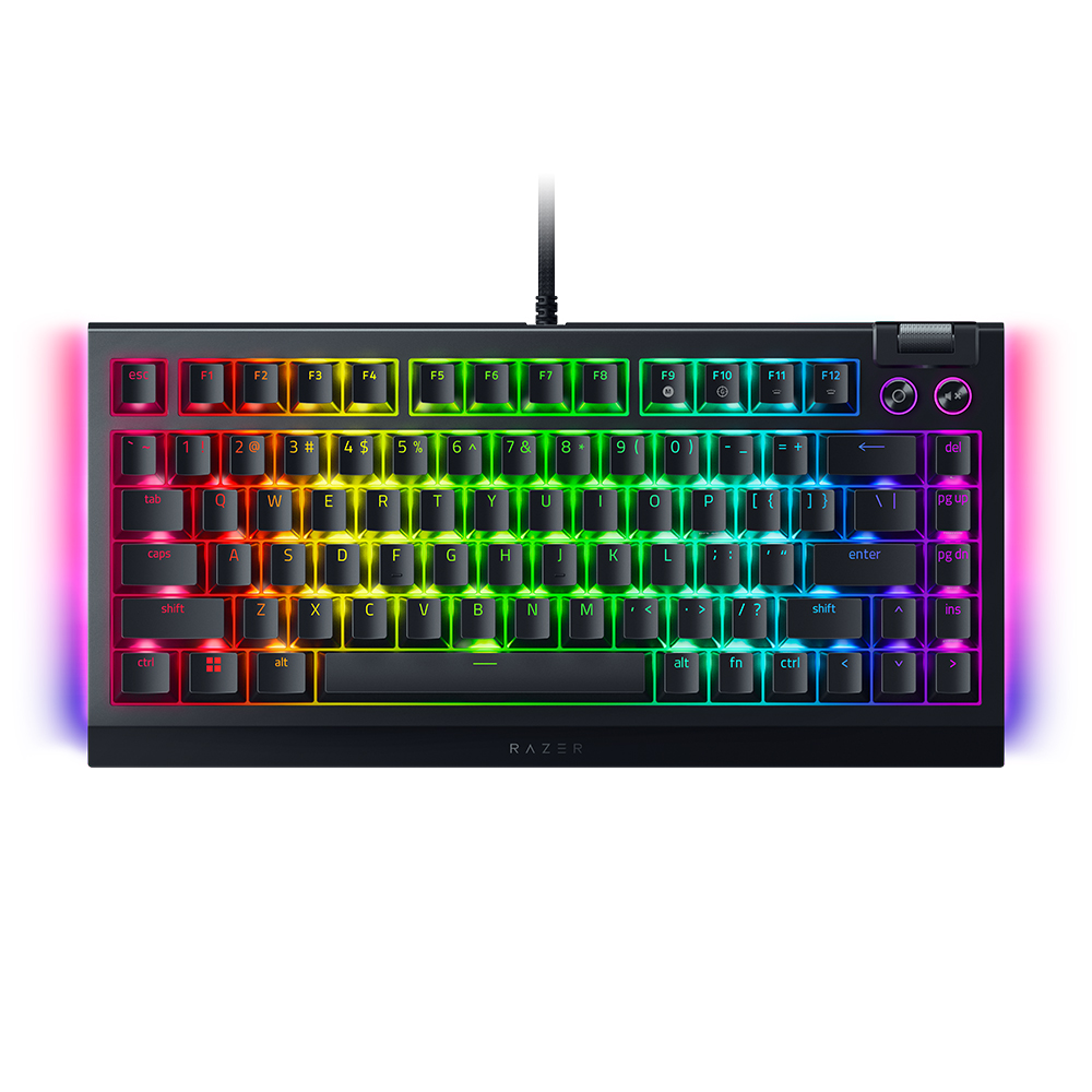 레이저코리아 Razer BlackWidow V4 75% KR 게이밍키보드 블랙, 택타일 - 상세 이미지 3