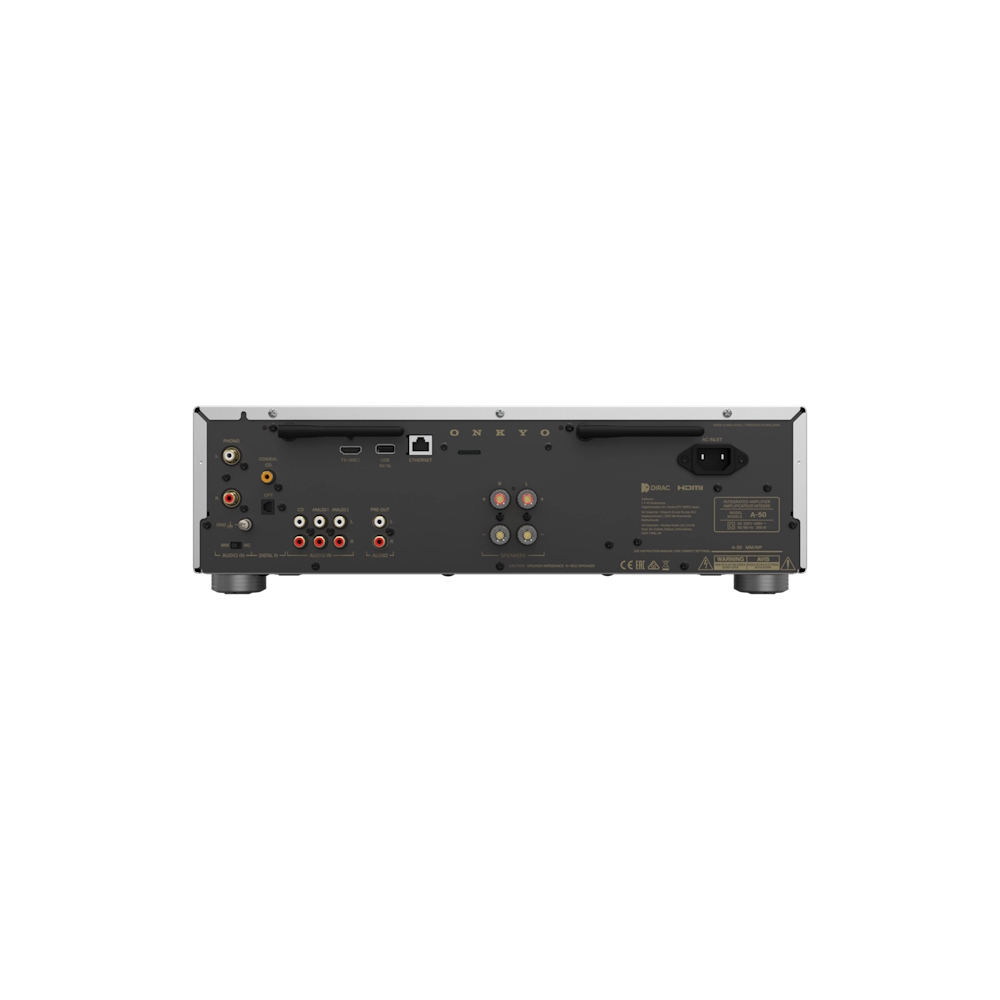 ONKYO 온쿄 ICON SERIES A-50 네트워크 인티앰프 실버 이미지 8