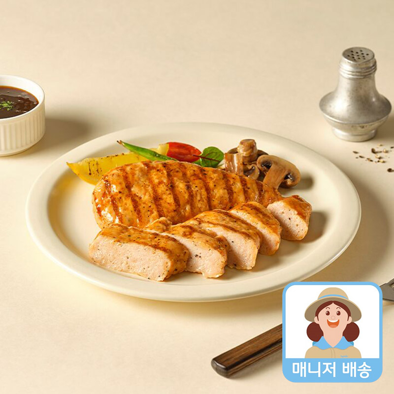 하림 맛닭가슴살 바베큐맛 2개(100g x 2개) - 상품 이미지