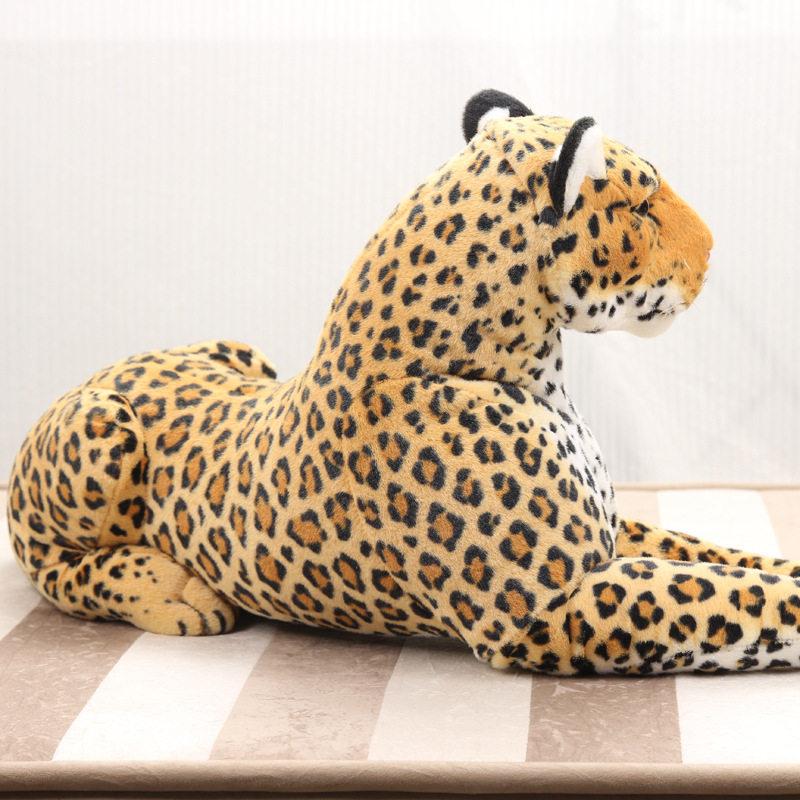 재규어인형 인형 동물 표범 사자 호랑이 호피 플러시 캐릭터 대형 인테리어 - 상세 이미지 4