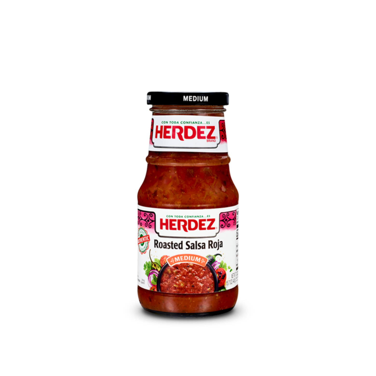 헤르데즈 멕시칸 로스티드 레드 살사 소스, 445g, 1개 - 상세 이미지 2