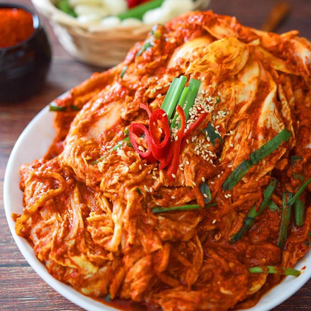 퍼스트프레시 전라도 매운김치 실비 포기김치 1kg, 1개 - 상품 이미지