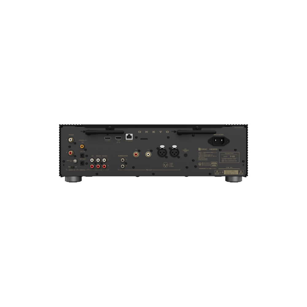 ONKYO 온쿄 ICON SERIES P-80 네트워크 프리앰프 블랙 이미지 8