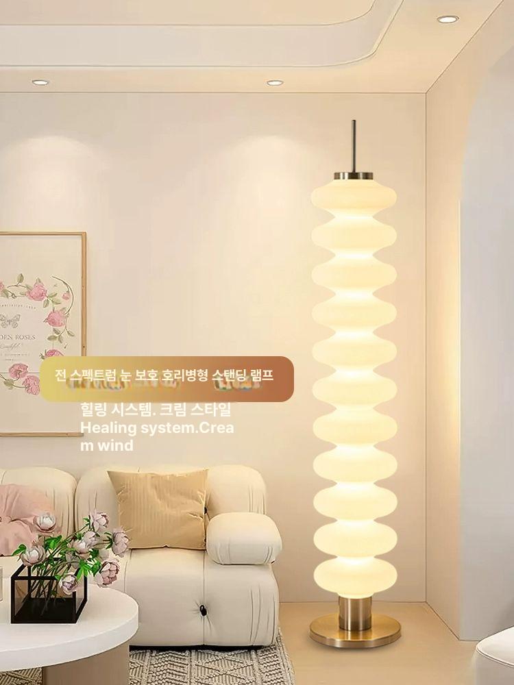 플로어램프 거실 인테리어 웨이브조명 카페 LED 10칸 LED 3색 - 상세 이미지 2