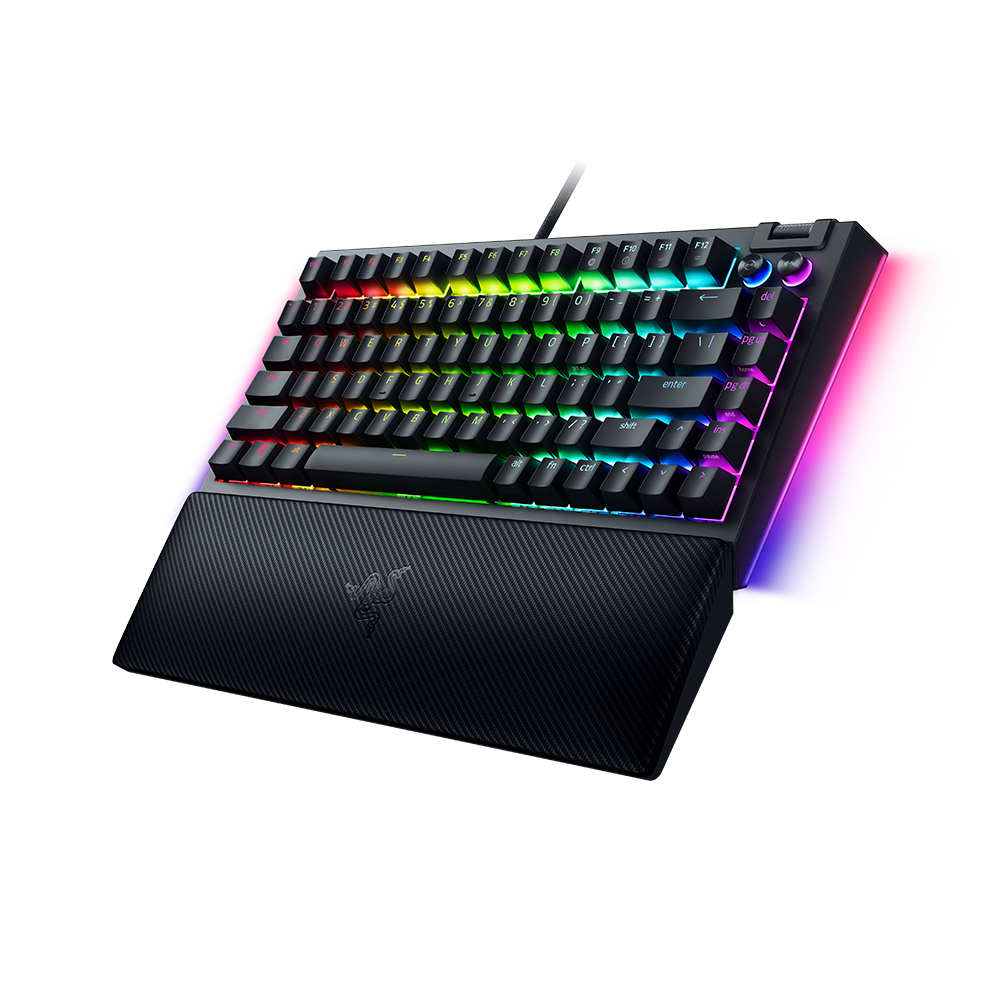 레이저코리아 Razer BlackWidow V4 75% KR 게이밍키보드 블랙, 택타일 이미지 7