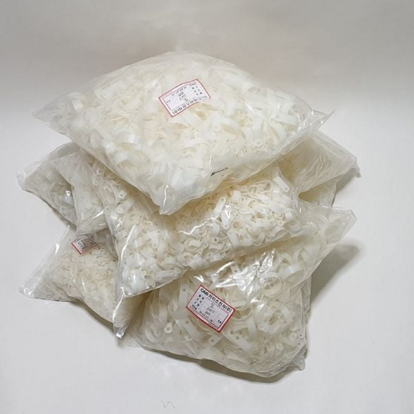 새들 pvc 케이블 클램프 배선 pvc 전선 선클램프 지지대 고정 - 상품 이미지