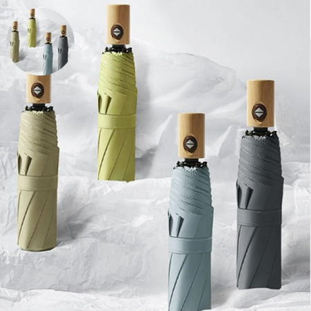 메이커라이프 여자양산 무료각인 파스텔톤 UV암막 3단 자동 우양산 남녀공용