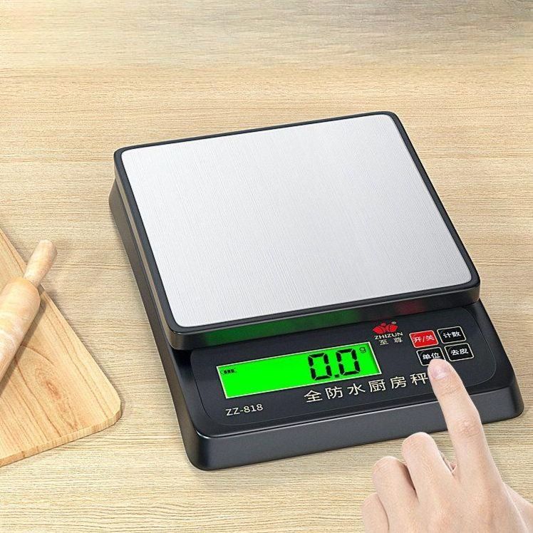 SF802 주방용 전자 저울 30kg 1g 정밀 방수 베이킹 가정용 - 상품 이미지