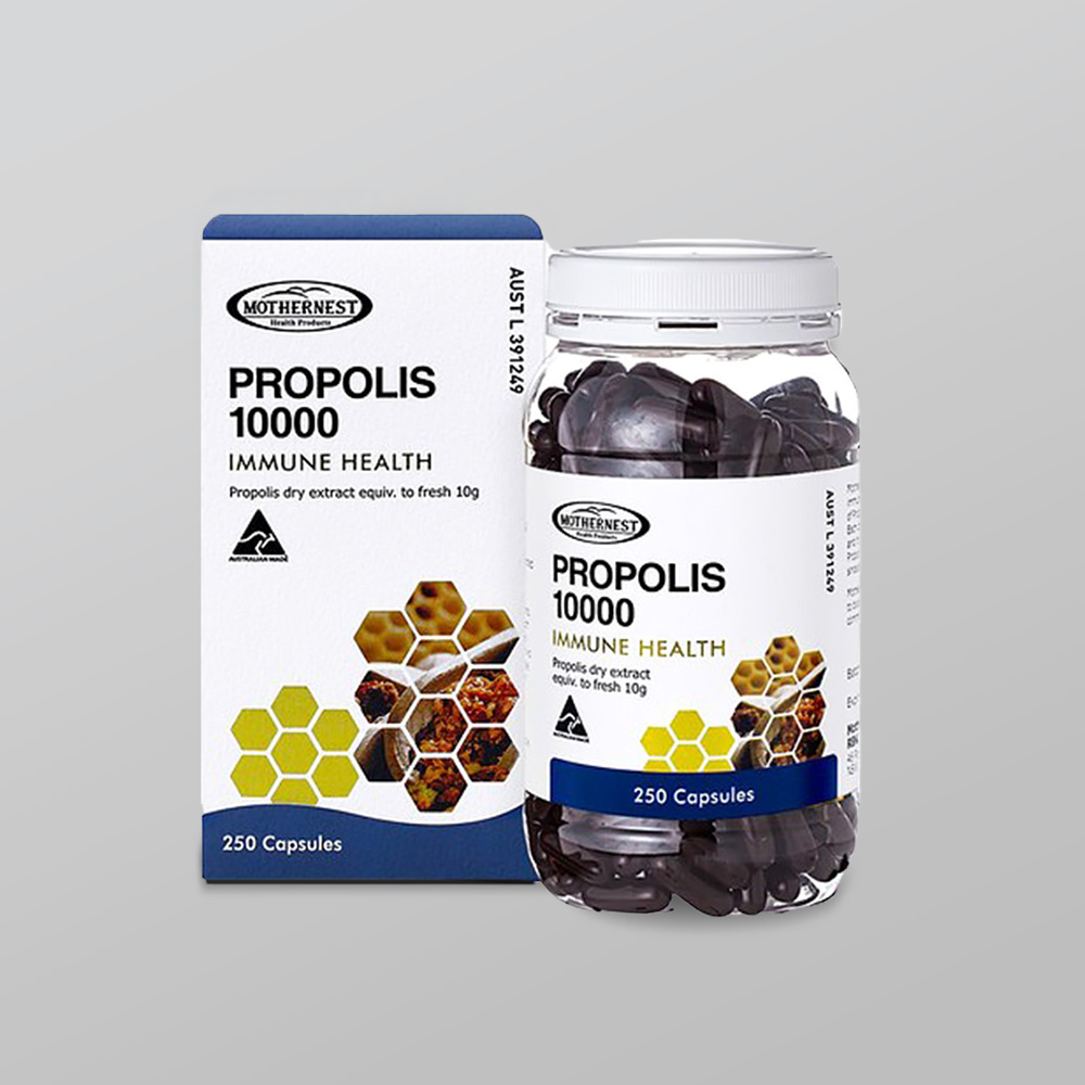 마더네스트 호주직구 고함량 프로폴리스 10000mg 영양제 플라보노이드 250정, 1개 - 상품 이미지