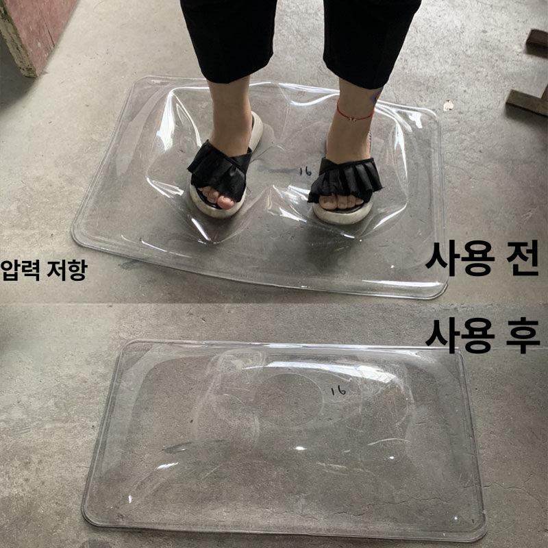 덕트 사각 투명 커버 연기 후드 배기 집진 흡입기 간 튜브 플라스틱 소형 주방 - 상세 이미지 3