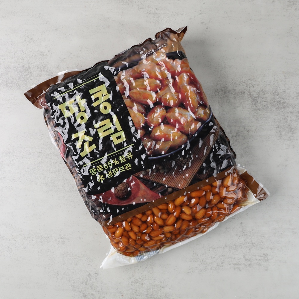 땅콩조림 자반 볶은땅콩조림 반찬 업소용 4kg - 상품 이미지