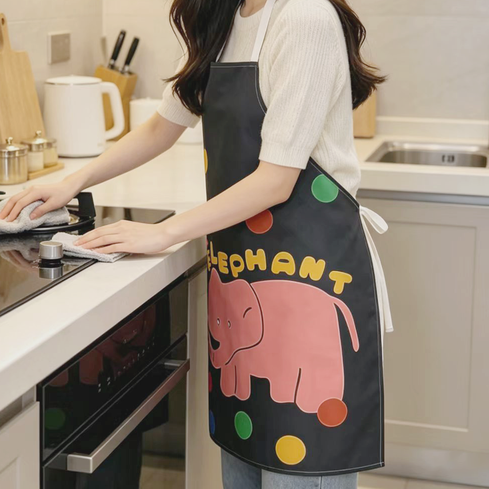 동물 캐릭터 코튼 린넨 앞치마 주방 카페 보육교사 어린이집 이미지 7