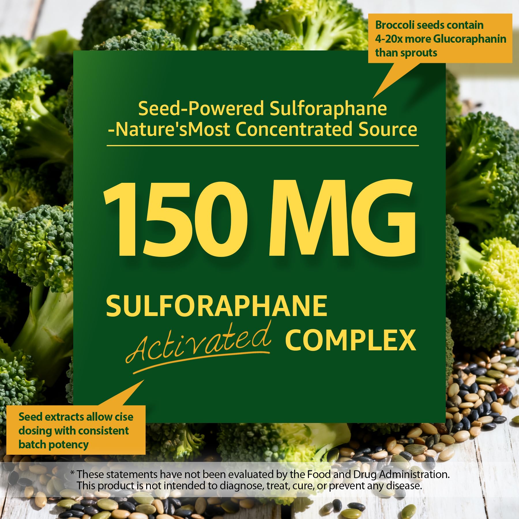 리포솜 설포라판 150mg, 브로콜리 씨앗 추출물, 미로시나아제, 퀘르세틴, 글루타치온, - 상세 이미지 3