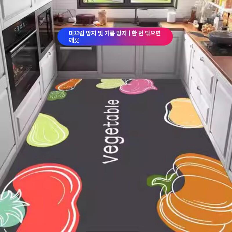 규조토 발매트 대형 주방용 욕실 미끄럼방지 빨아쓰는 흡수성 바닥 소프트 러그 - 상세 이미지 2