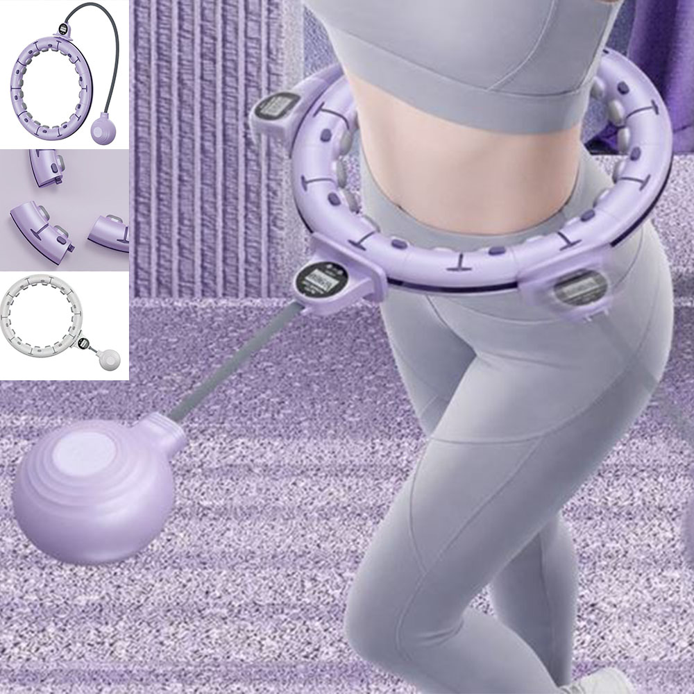 블록 카운트 훌라후프 스마트 센서 마사지 다이어트 기구 - 상품 이미지